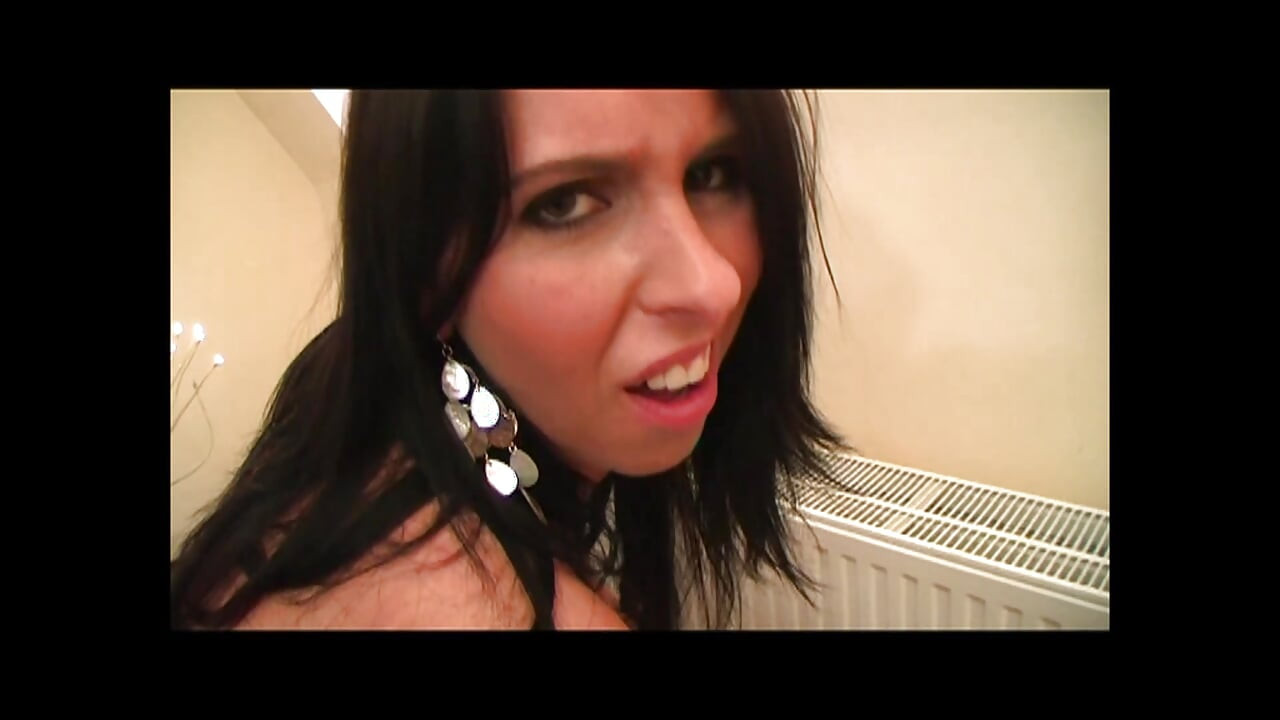 Beautiful Sexy Amateur MILF with Big Tits Masturbates Her Pussy with Her Fingers and Enjoys