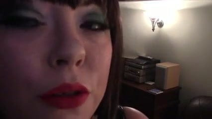 Latex ashtray mistress
