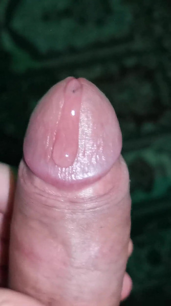 Huge Precum and Juicy Big Cock Masturbation