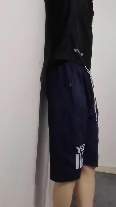 ASMR - Washing and skin routine of butt in the bathroom and showing the anus | Clip 1