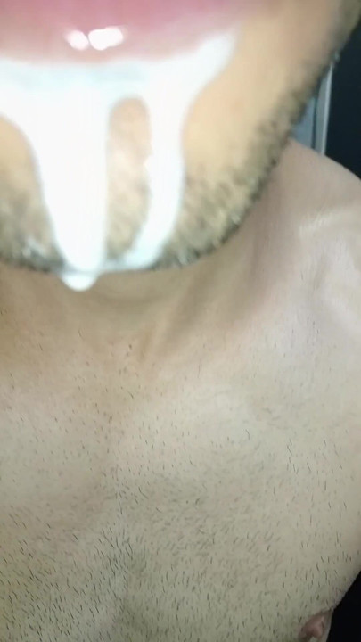 Epic moment from "Cum in my mouth, play with your cum, and swallow it, sexy, femboy, trans, gay naughty, tongue, sloopy,"