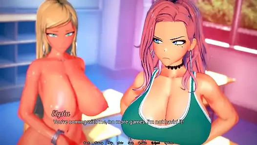 a gyaru- dunia ntr futa #7- gameplay