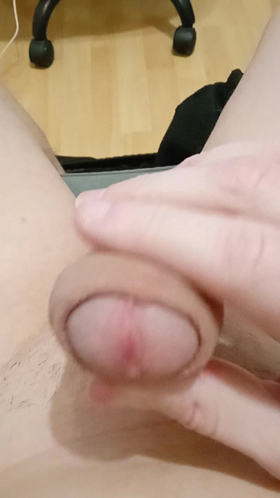 Guy masturbates