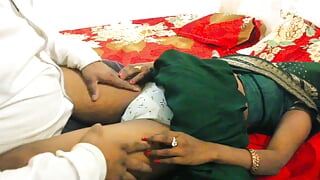 Nova suhagrat recém-casada, primeira noite, mulheres indianas