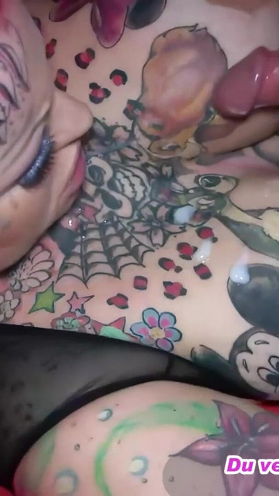 Powerful moment from "German amateur hookers party without condoms with a lot of sperm"