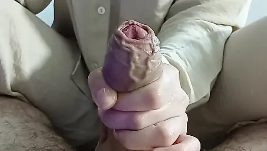 The secretary tries her best, but still ruined her boss's orgasm.