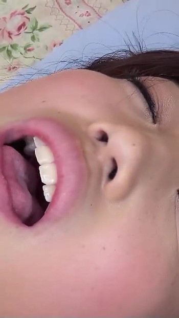 Stunning moment from "Petite Japanese Step-Sister get First Time Creampie Fuck by Step-Brother in Full Uncensored JAV Porn"