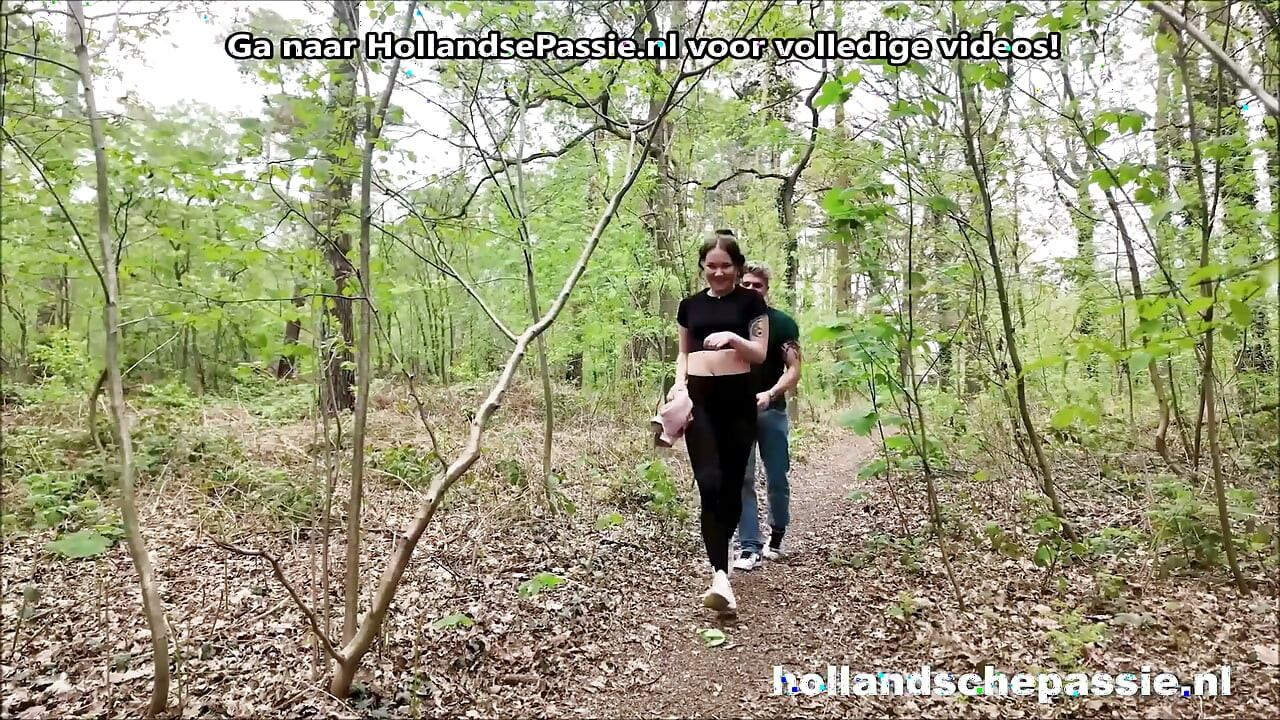 Dolly Fleur fucked in the woods!