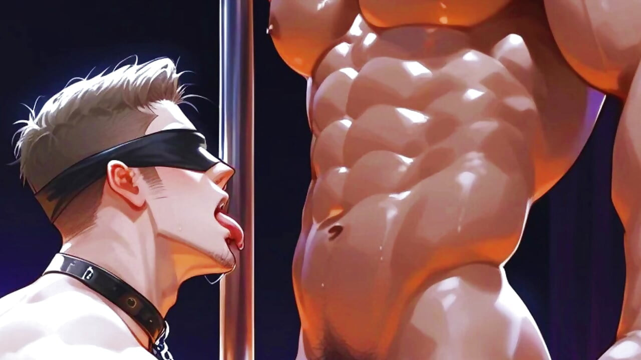 Part-1. Gay Bar Has Live Sex Show with Femboys and Hot Young Men.