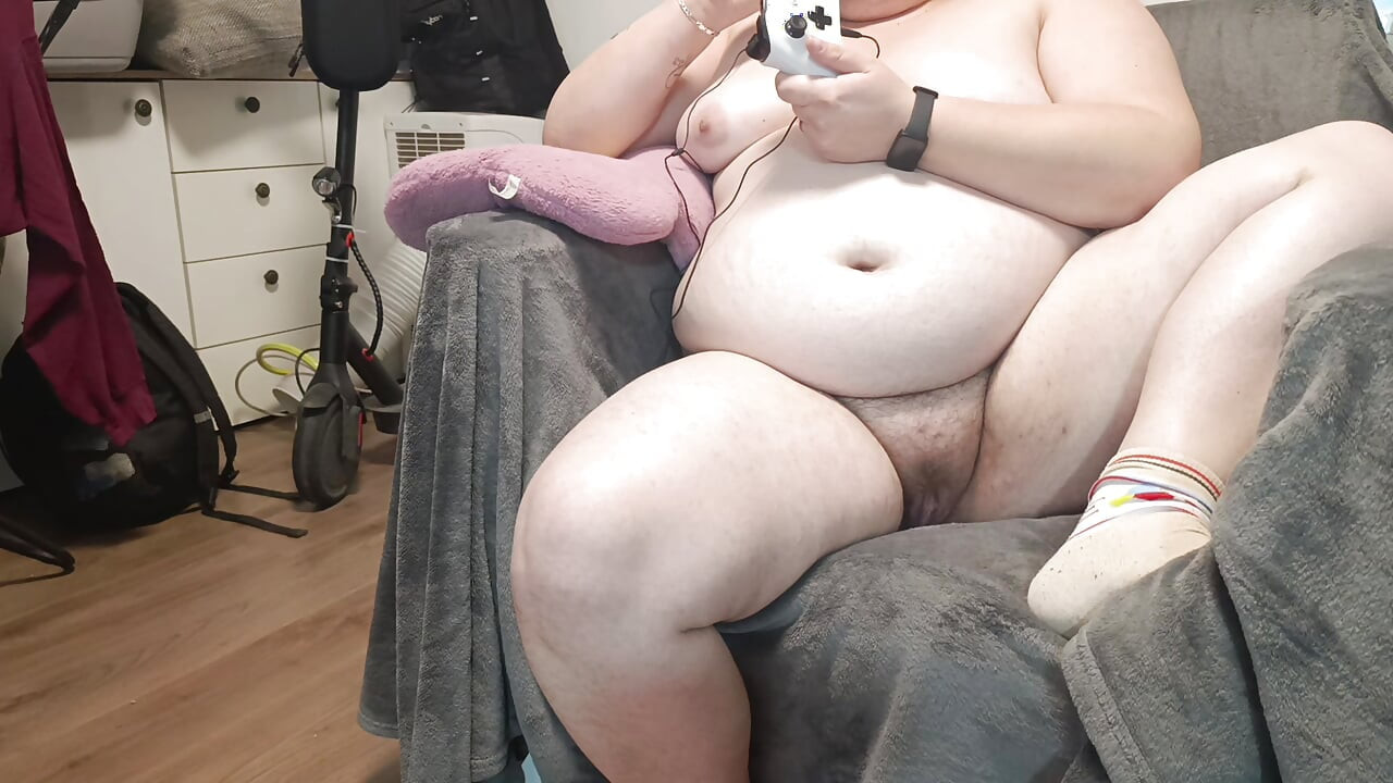 Naked while gaming