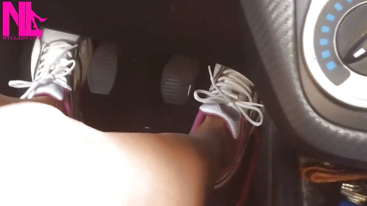Fast Driving in Lotto Sneakers