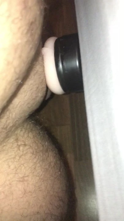 My small cock fucking new toy