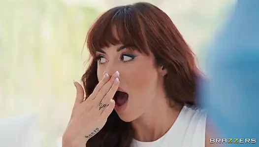 Brazzers -audrey Reid Gets Face Fucked and Gags on Big Dick