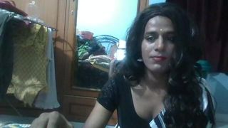 Sexy trans hembra en cam