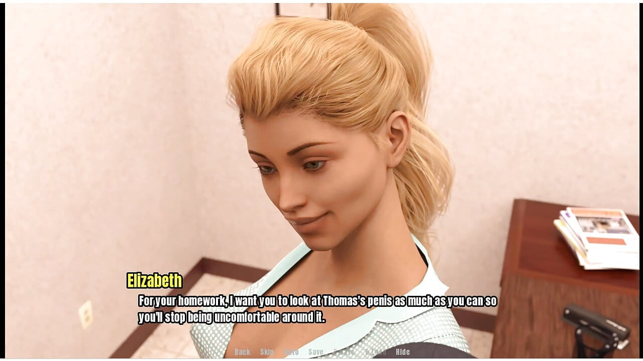 Grandma's house - gameplay -  milf and  teen scenes
