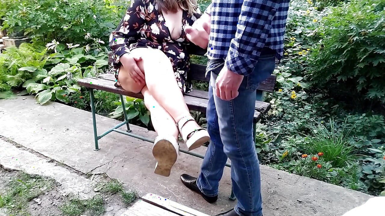 Stepson Cums on Stepmother's Bare Legs