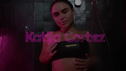 Katija Cortez Getting Hot In The Bathroom