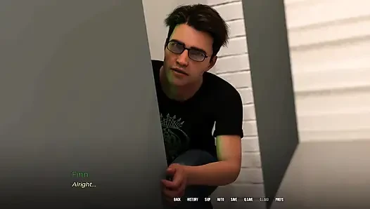 In Security: Silly Girl with Big Tits and Ass Is Sucking off Mr. Big Dick Boss Man in His Office - Episode 7
