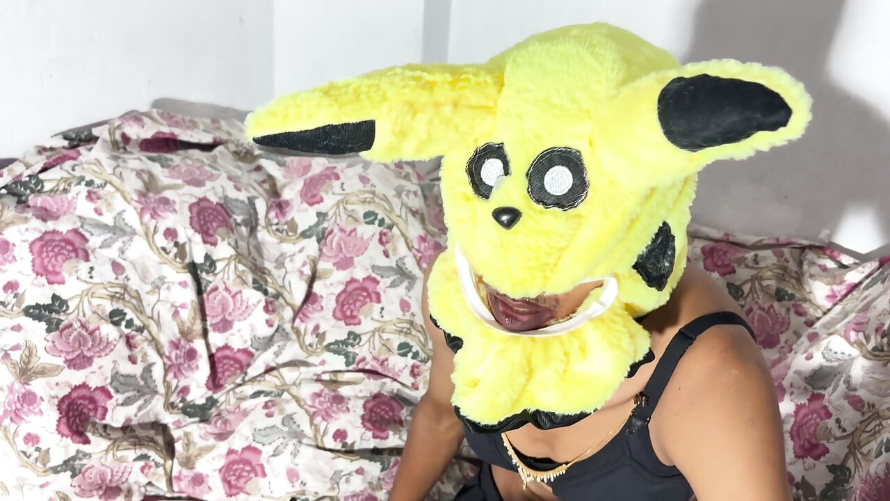 Black trans girl tsgigibaby cums