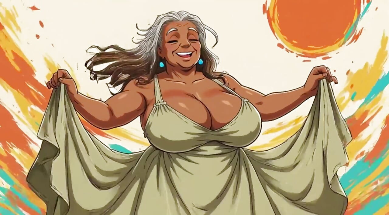 Big Boob Grans Dancing Animation