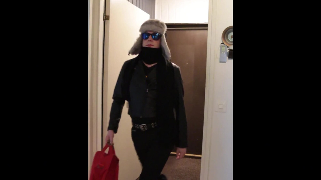 Me testing winter outfit for the next winter.