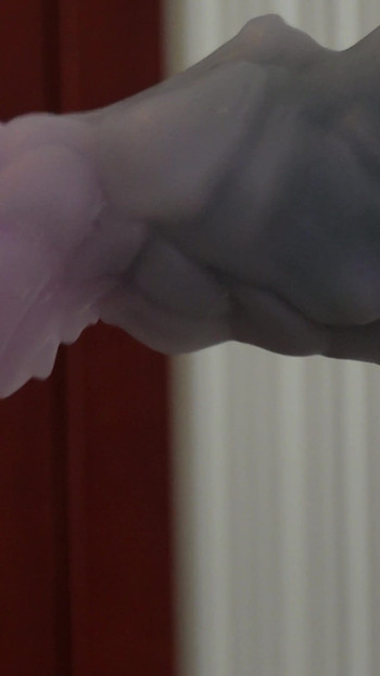 Unforgettable moment from "Training with my L-sized Nothosaur dragon dildo(10.6 in)"