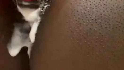 Late afternoon fucking, playing with my creamy pussy