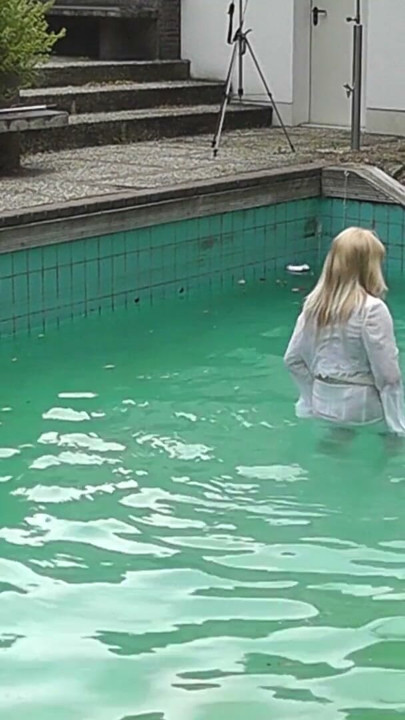 Sheer White Wet - compilation of spanking and bum cooling | Clip 1
