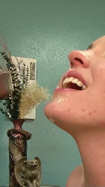 Iconic moment from "Cuckold husband caught Young Wife at Interracial Cheating Fuck and have to watch"
