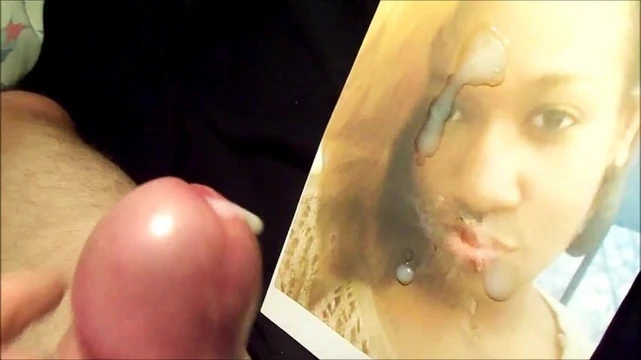 All my cum for you tributequeens (paris) Lots of cum