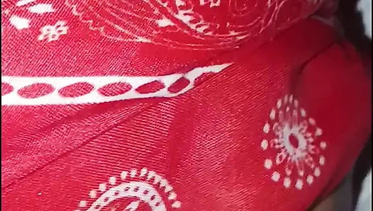 Stuffing Her Throat with Her Tits Out!