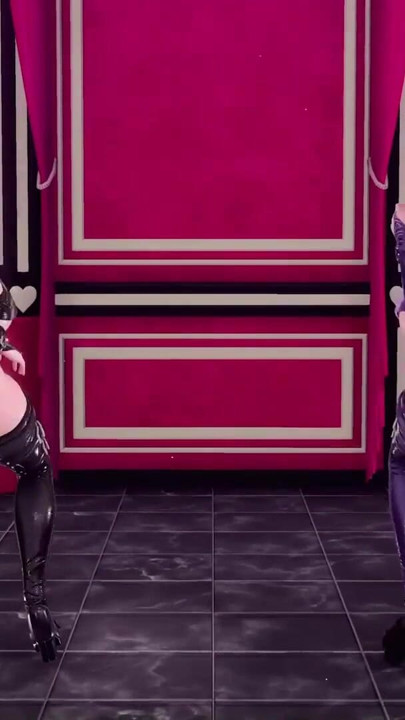 Airi&MIlltina Lip&Hip fuck hard 3d hentai mmd r18 sex with big dick big tits and ass ticket show | Clip 1