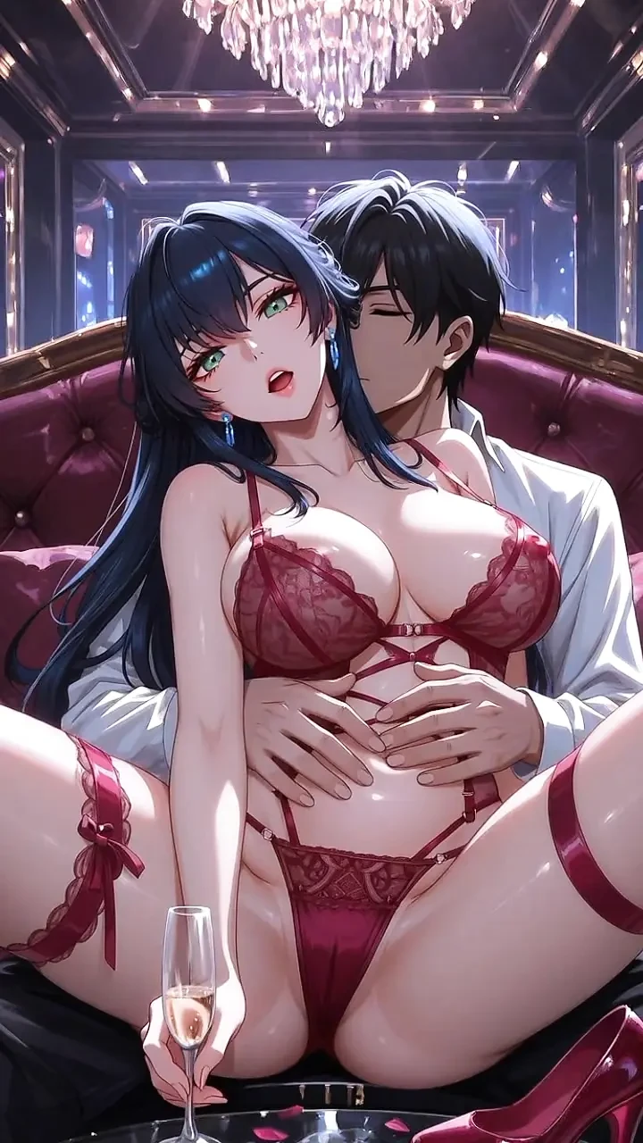 POV Luxury Strip Club Experience With Many Beautiful Strippers and 4 Girls in VIP Bedroom Hentai Anime