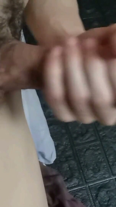 Big dick training and close-up pulsation to get an erection like a rock | Clip 1
