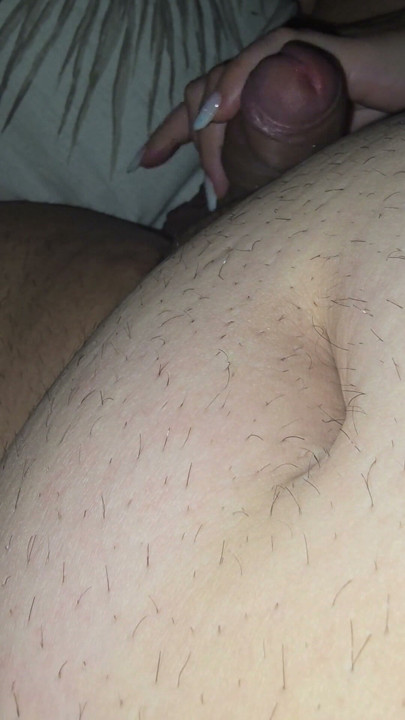 Good evening, step son can step mom check your balls by handjob your dick | Clip 1