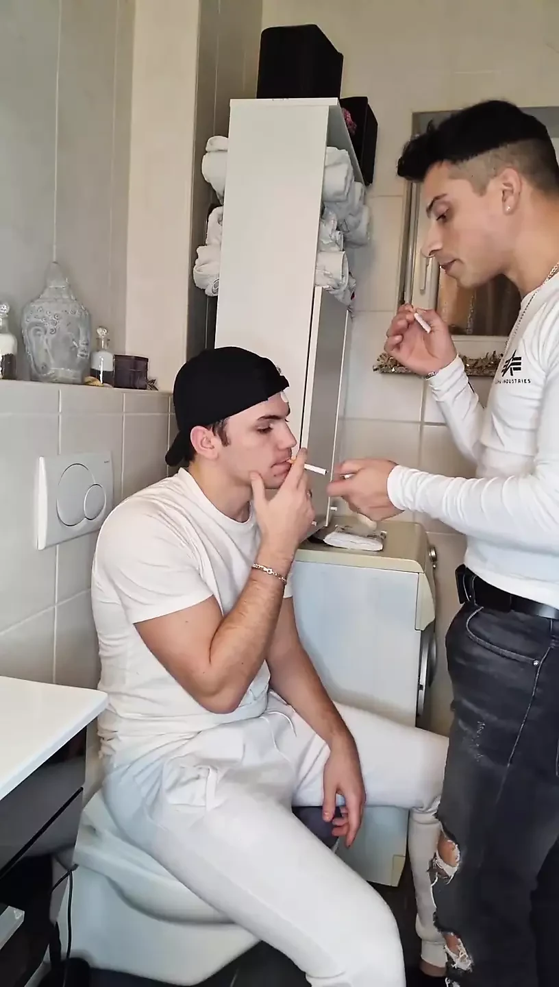 Gay Fun in the Bathroom: Part 1 – Cum in My Boy’s Mouth