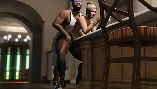 GTA 5 Franklin ve Amanda Michael'ın evinde tam 35 dakikalık film