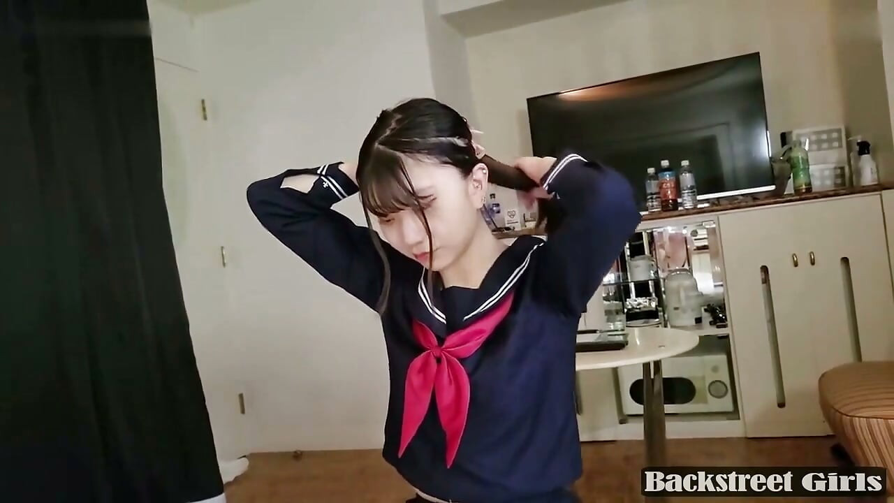 172cm Model Girl - Sailor Uniform Private Shoot Creampie