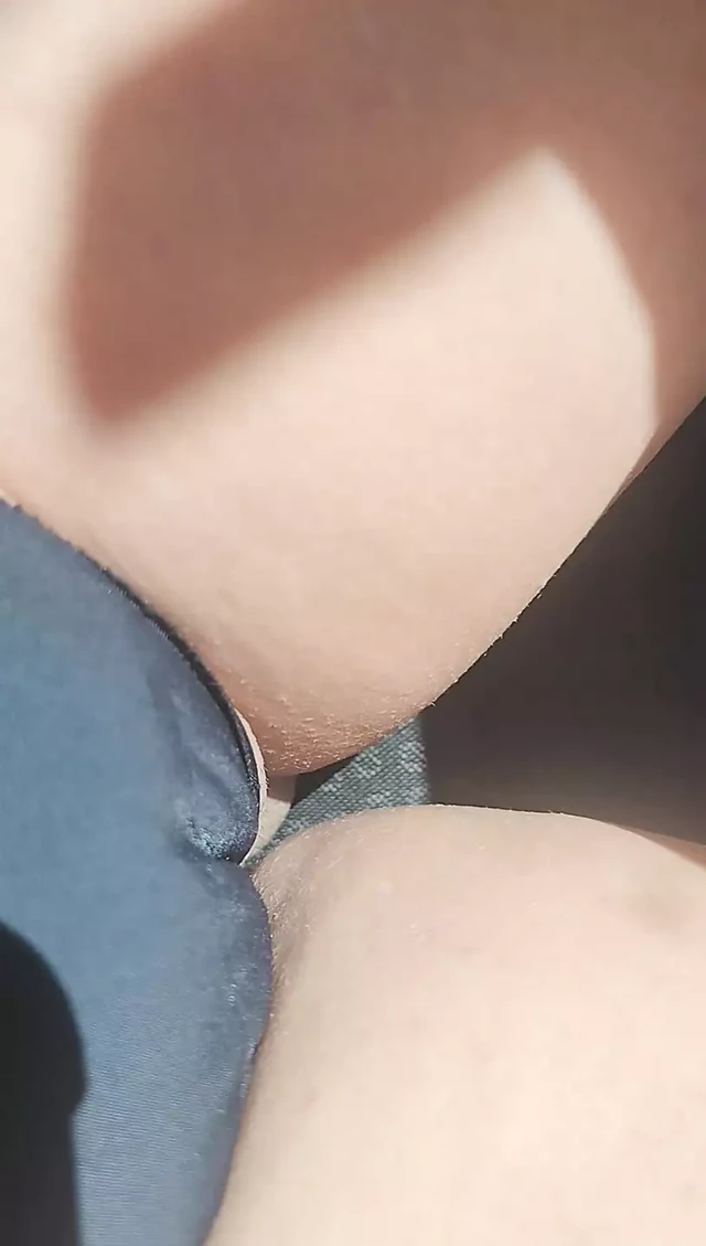playing with my pussy while driving