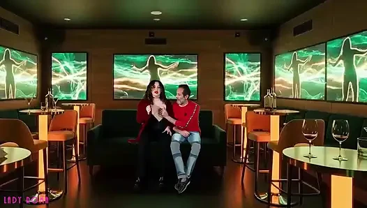 I masturbated a nightclub manager in the VIP room while my husband films