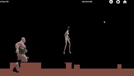Naked Run 1.0 Game play