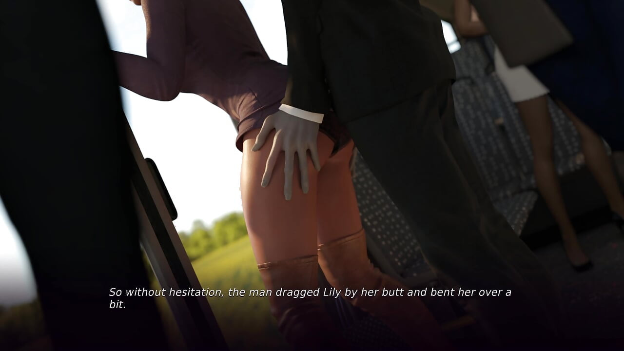 Village Slut Transformation 21 Lily Gets Finger-fucking on the Bus and Prepares a Strip Show for Vip Guests