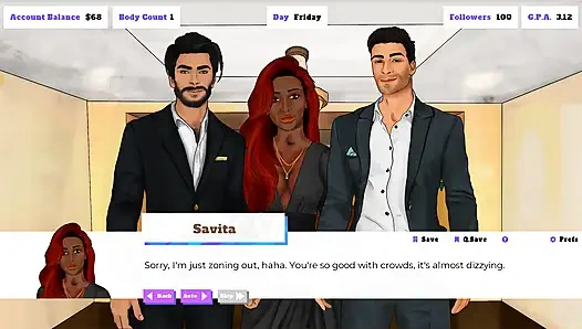 Увлечение студенткой: индийская девушка дези флиртует с мужиками, эпизод 13