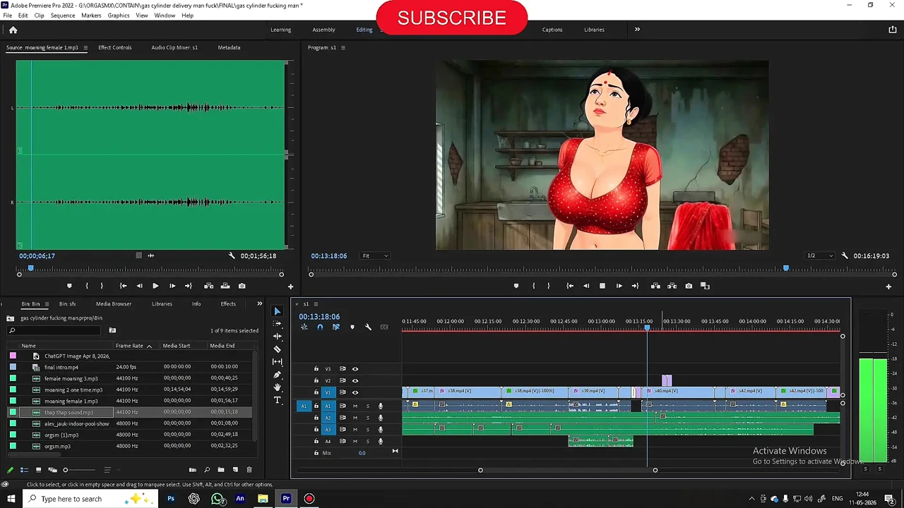 Desi Gas Delivery Boy Fucking Project - Editing