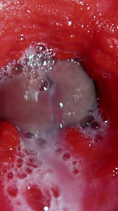 The most beautiful internal orgasm close-up! ASMR big cumshot! | Clip 2