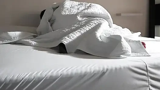 Sneaky Garage Sex, Peeing and Amazing Orgasm