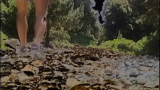 Blonde MILF Get Fucked by His Boyfriend in the Forest