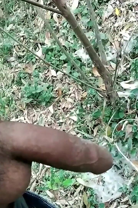 Desi Village Big Cock Masturbation in Outdoor