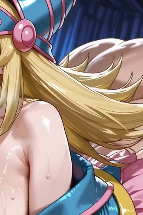 All Might (mha) X Dark Magician Girl (yugioh)