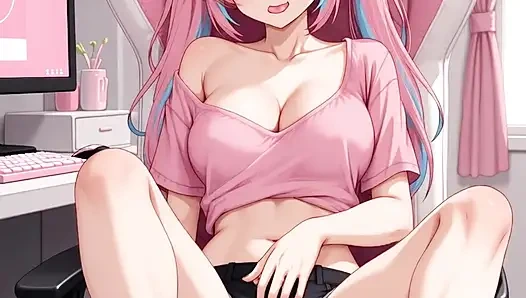 Pink hairy anime hentai stepdaughter wants to be fucked by stepdad